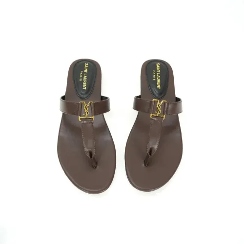 Replica Yves Saint Laurent YSL Slippers For Women #1454295 $92.00 USD for Wholesale