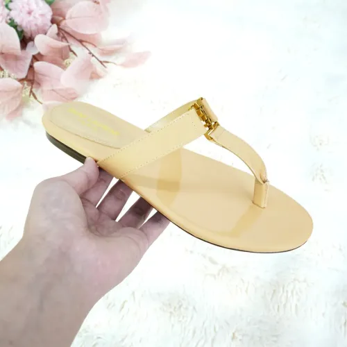 Replica Yves Saint Laurent YSL Slippers For Women #1454298 $92.00 USD for Wholesale