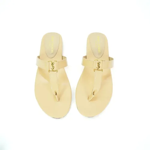 Replica Yves Saint Laurent YSL Slippers For Women #1454298 $92.00 USD for Wholesale
