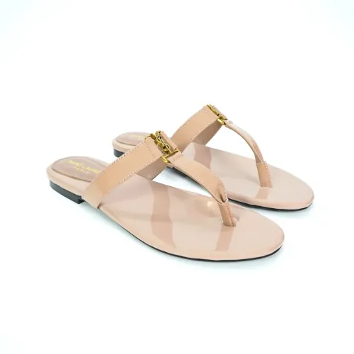 Wholesale Yves Saint Laurent YSL Slippers For Women #1454299 $92.00 USD, Wholesale Quality Replica Yves Saint Laurent YSL Slippers