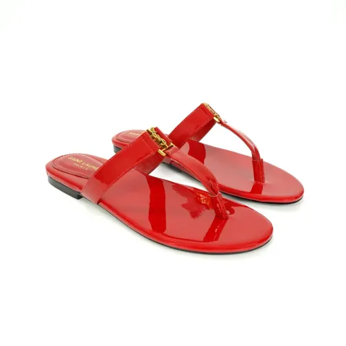 Wholesale Yves Saint Laurent YSL Slippers For Women #1454300 $92.00 USD, Wholesale Quality Replica Yves Saint Laurent YSL Slippers
