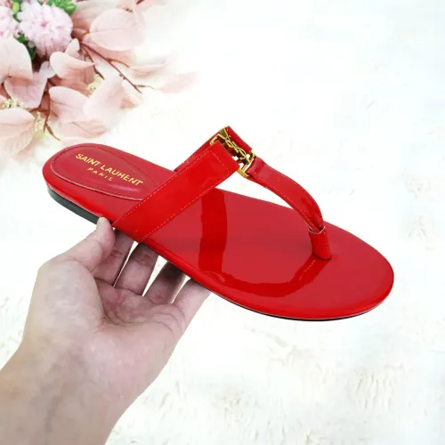 Replica Yves Saint Laurent YSL Slippers For Women #1454300 $92.00 USD for Wholesale