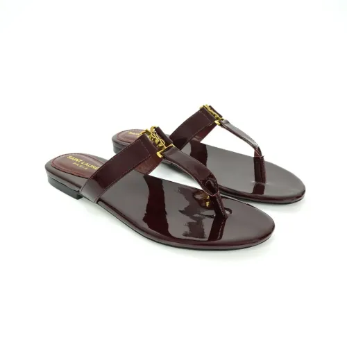 Wholesale Yves Saint Laurent YSL Slippers For Women #1454301 $92.00 USD, Wholesale Quality Replica Yves Saint Laurent YSL Slippers