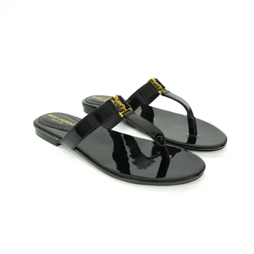 Wholesale Yves Saint Laurent YSL Slippers For Women #1454302 $92.00 USD, Wholesale Quality Replica Yves Saint Laurent YSL Slippers