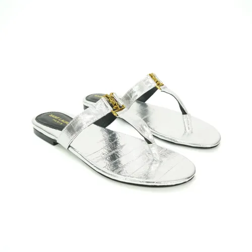 Wholesale Yves Saint Laurent YSL Slippers For Women #1454303 $92.00 USD, Wholesale Quality Replica Yves Saint Laurent YSL Slippers