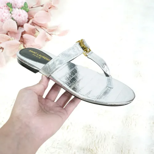 Replica Yves Saint Laurent YSL Slippers For Women #1454303 $92.00 USD for Wholesale