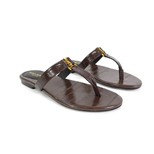Wholesale Yves Saint Laurent YSL Slippers For Women #1454305 $92.00 USD, Wholesale Quality Replica Yves Saint Laurent YSL Slippers