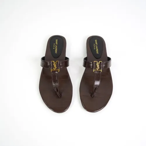 Replica Yves Saint Laurent YSL Slippers For Women #1454305 $92.00 USD for Wholesale