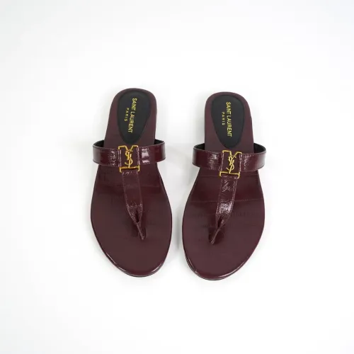 Replica Yves Saint Laurent YSL Slippers For Women #1454306 $92.00 USD for Wholesale