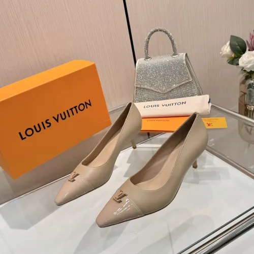 Wholesale Louis Vuitton High-Heeled Shoes For Women #1454387 $112.00 USD, Wholesale Quality Replica Louis Vuitton High-Heeled Shoes