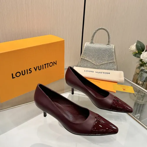 Replica Louis Vuitton High-Heeled Shoes For Women #1454388 $112.00 USD for Wholesale