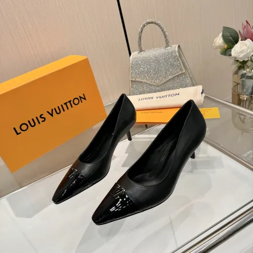 Wholesale Louis Vuitton High-Heeled Shoes For Women #1454389 $112.00 USD, Wholesale Quality Replica Louis Vuitton High-Heeled Shoes