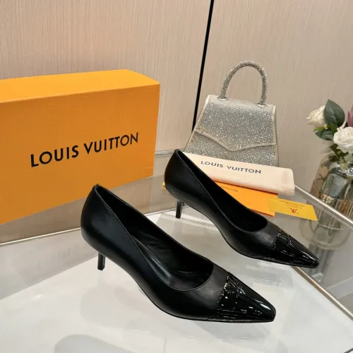 Replica Louis Vuitton High-Heeled Shoes For Women #1454389 $112.00 USD for Wholesale