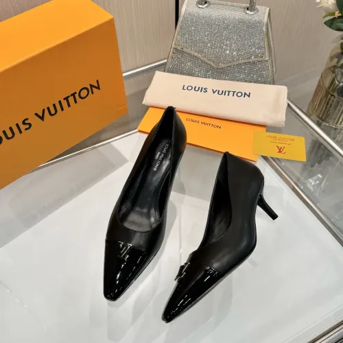 Replica Louis Vuitton High-Heeled Shoes For Women #1454389 $112.00 USD for Wholesale