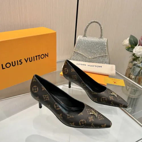 Replica Louis Vuitton High-Heeled Shoes For Women #1454390 $112.00 USD for Wholesale