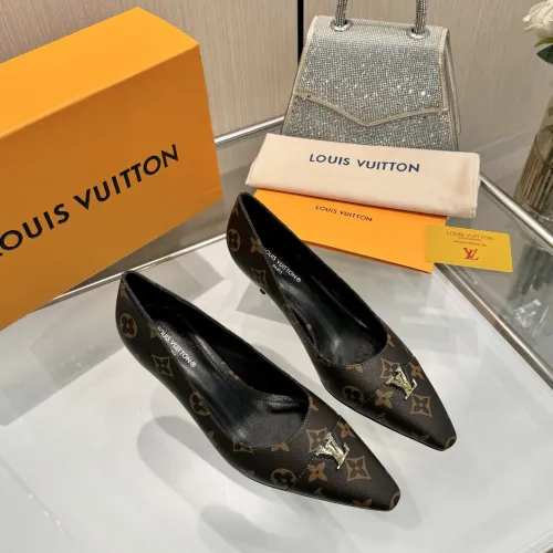 Replica Louis Vuitton High-Heeled Shoes For Women #1454390 $112.00 USD for Wholesale