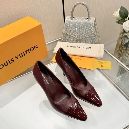Replica Louis Vuitton High-Heeled Shoes For Women #1454392 $115.00 USD for Wholesale