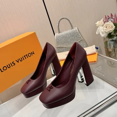 Wholesale Louis Vuitton High-Heeled Shoes For Women #1454395 $118.00 USD, Wholesale Quality Replica Louis Vuitton High-Heeled Shoes