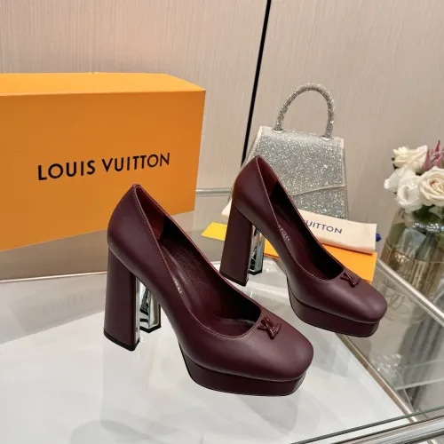 Replica Louis Vuitton High-Heeled Shoes For Women #1454395 $118.00 USD for Wholesale