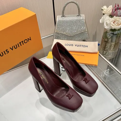 Replica Louis Vuitton High-Heeled Shoes For Women #1454395 $118.00 USD for Wholesale