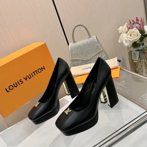 Wholesale Louis Vuitton High-Heeled Shoes For Women #1454396 $118.00 USD, Wholesale Quality Replica Louis Vuitton High-Heeled Shoes