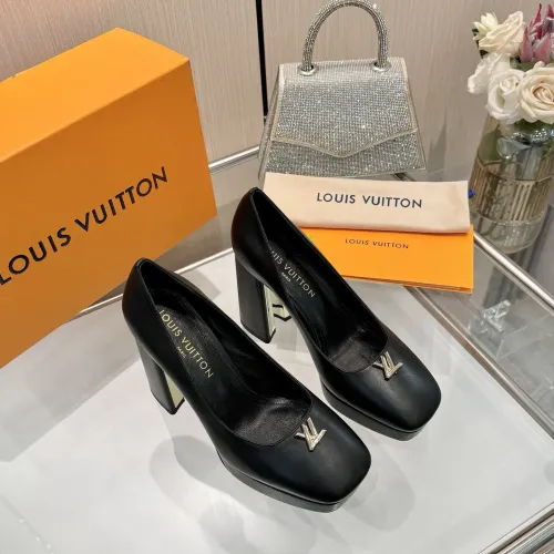 Replica Louis Vuitton High-Heeled Shoes For Women #1454396 $118.00 USD for Wholesale