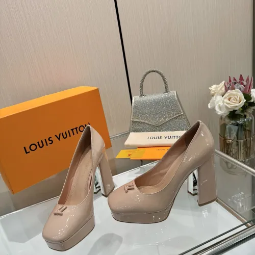 Replica Louis Vuitton High-Heeled Shoes For Women #1454398 $118.00 USD for Wholesale