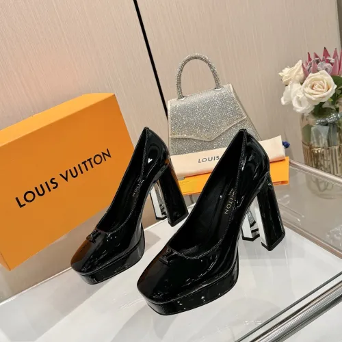 Wholesale Louis Vuitton High-Heeled Shoes For Women #1454399 $118.00 USD, Wholesale Quality Replica Louis Vuitton High-Heeled Shoes