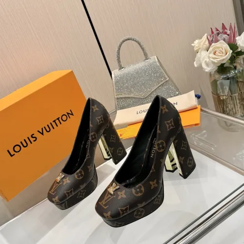 Wholesale Louis Vuitton High-Heeled Shoes For Women #1454400 $118.00 USD, Wholesale Quality Replica Louis Vuitton High-Heeled Shoes