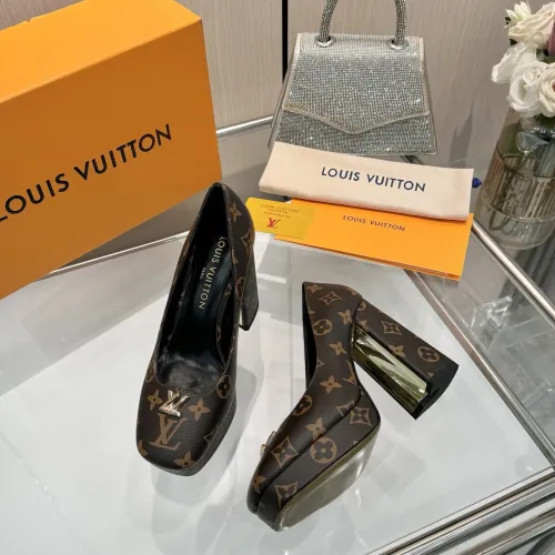 Replica Louis Vuitton High-Heeled Shoes For Women #1454400 $118.00 USD for Wholesale