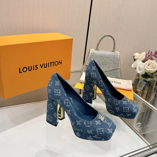 Replica Louis Vuitton High-Heeled Shoes For Women #1454401 $118.00 USD for Wholesale