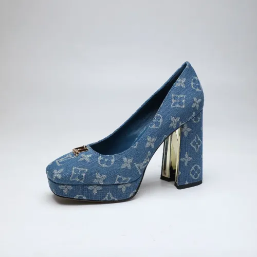 Replica Louis Vuitton High-Heeled Shoes For Women #1454401 $118.00 USD for Wholesale