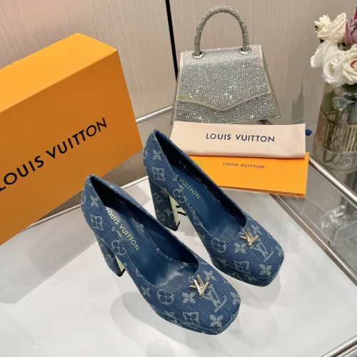 Replica Louis Vuitton High-Heeled Shoes For Women #1454401 $118.00 USD for Wholesale