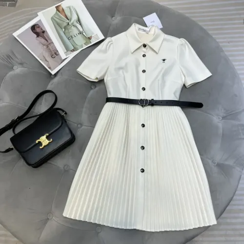 Wholesale Christian Dior Dresses Short Sleeved For Women #1454415 $80.00 USD, Wholesale Quality Replica Christian Dior Dresses