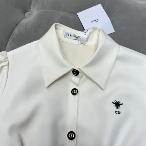 Replica Christian Dior Dresses Short Sleeved For Women #1454415 $80.00 USD for Wholesale