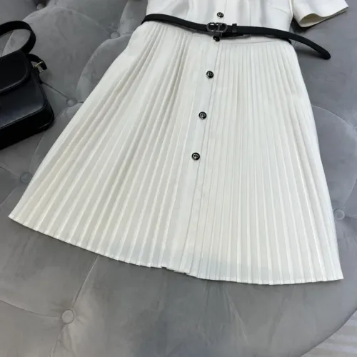 Replica Christian Dior Dresses Short Sleeved For Women #1454415 $80.00 USD for Wholesale