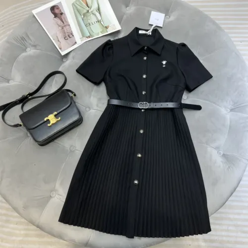 Wholesale Christian Dior Dresses Short Sleeved For Women #1454416 $80.00 USD, Wholesale Quality Replica Christian Dior Dresses