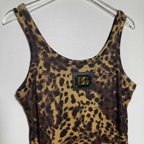 Replica Dolce & Gabbana Dresses Sleeveless For Women #1454421 $88.00 USD for Wholesale