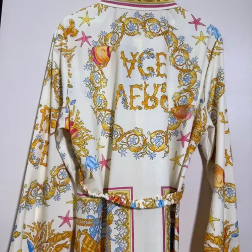 Replica Versace Dresses Long Sleeved For Women #1454422 $92.00 USD for Wholesale