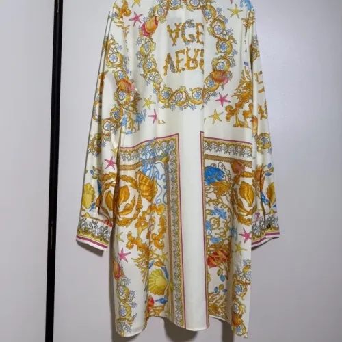 Replica Versace Dresses Long Sleeved For Women #1454422 $92.00 USD for Wholesale