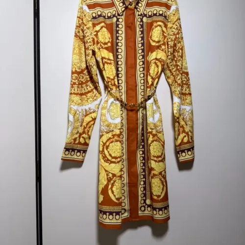 Wholesale Versace Dresses Long Sleeved For Women #1454424 $92.00 USD, Wholesale Quality Replica Versace Dresses