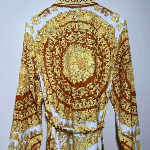 Replica Versace Dresses Long Sleeved For Women #1454424 $92.00 USD for Wholesale