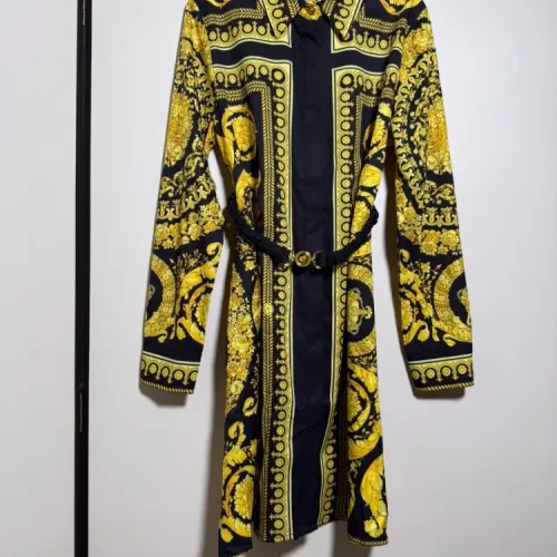 Wholesale Versace Dresses Long Sleeved For Women #1454426 $92.00 USD, Wholesale Quality Replica Versace Dresses