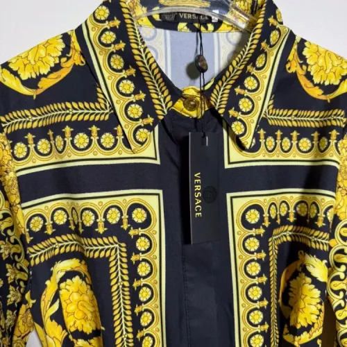 Replica Versace Dresses Long Sleeved For Women #1454426 $92.00 USD for Wholesale