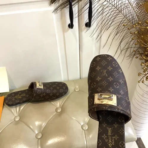 Replica Louis Vuitton Slippers For Women #1454438 $88.00 USD for Wholesale