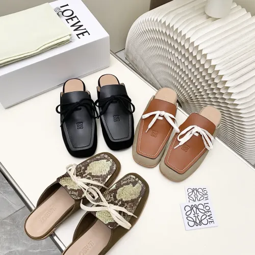 Replica LOEWE Slippers For Women #1454440 $102.00 USD for Wholesale