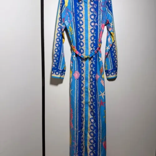 Wholesale Versace Dresses Long Sleeved For Women #1454442 $98.00 USD, Wholesale Quality Replica Versace Dresses