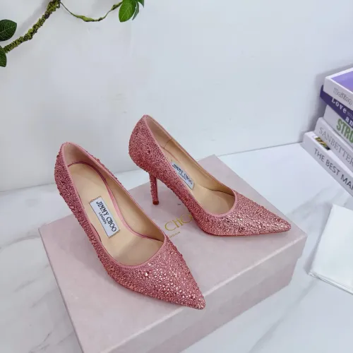 Wholesale Jimmy Choo High-Heeled Shoes For Women #1454447 $118.00 USD, Wholesale Quality Replica Jimmy Choo High-Heeled Shoes