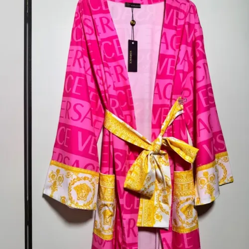 Replica Versace Bathrobes Long Sleeved For Women #1454450 $98.00 USD for Wholesale