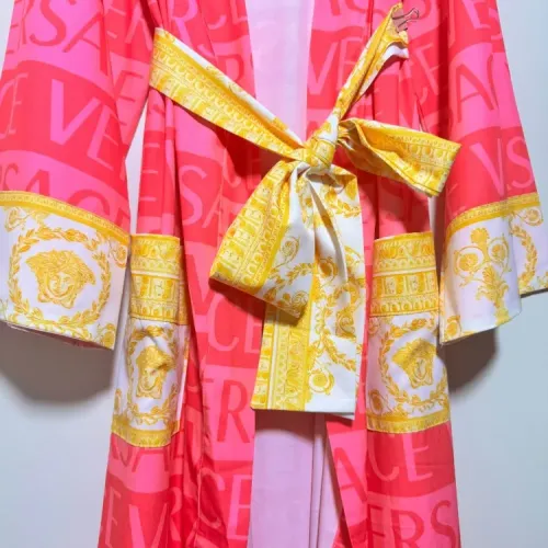 Replica Versace Bathrobes Long Sleeved For Women #1454450 $98.00 USD for Wholesale